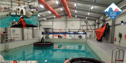 Maritieme indoor training - Noordzee survival training