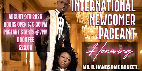 Mr. God and Miss Goddess International Newcomer 