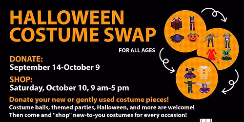 Halloween Costume Swap (all ages)