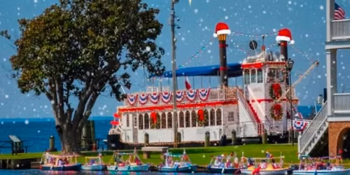 Festive Holiday Dinner and Cruise in the Elizabeth City Boat Parade Aboard the Albemarle Queen 