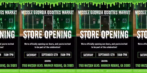 Oddities Store Grand Opening