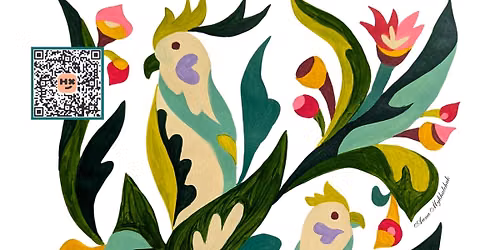 Joyful \u0421ockatoos - Samchykivka Painting Workshop (Saturday)
