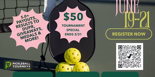 Summer Sizzler at Peak Time Pickleball hosted by PBT