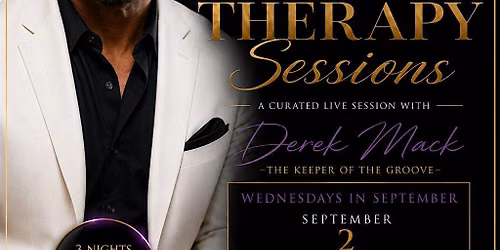 R&B THERAPY SESSIONS with Derek Mack \u2014 The Keeper of the Groove
