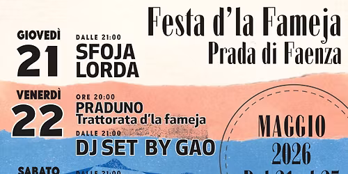 Festa d\u2019la Fameja 2026