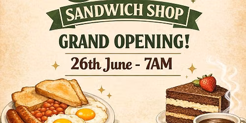 shell's Sandwich Shop Grand Opening 