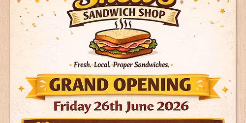 shell's Sandwich Shop Grand Opening 