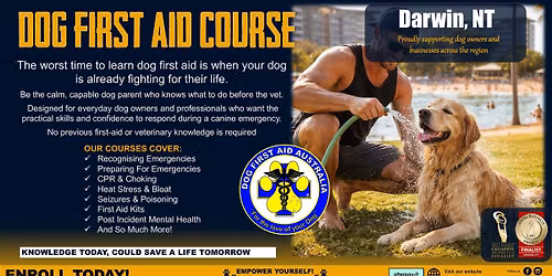 18\/10\/2026 - Darwin - Dog First Aid Course