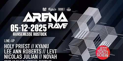 Arena Rave mit Holy Priest @ HanseMesse Rostock