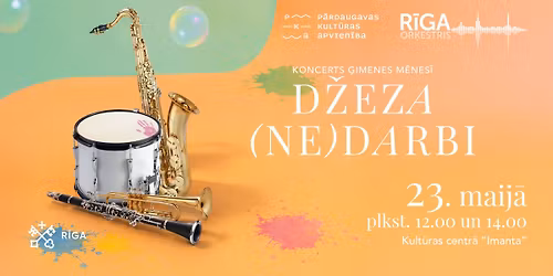D\u017dEZA (NE)DARBI. Koncerts \u0123imenes m\u0113nes\u012b. Or\u0137estra "R\u012bga" bigbends, Raitis Zapackis