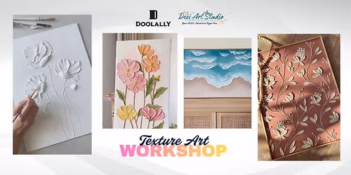 Texture art Workshop - Desi Art Studio