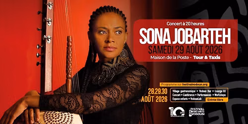 Concert de Sona Jobarteh - Tour & Taxis (Bruxelles)