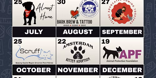 Pet Portraits For A Cause | Benefiting Out of the Pits AND Bark Brew & Tattoo