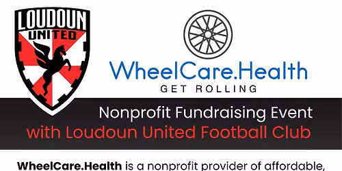 WheelCare Health Fundraiser with Loudoun United Football Club