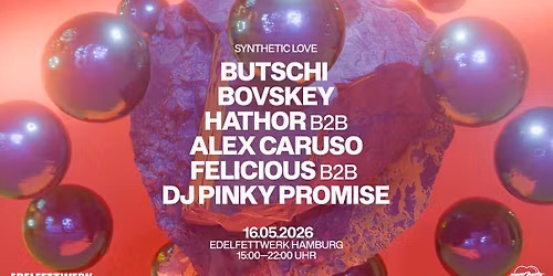 SYNTHETIC LOVE - BEACH OPEN AIR pres. BUTSCHI