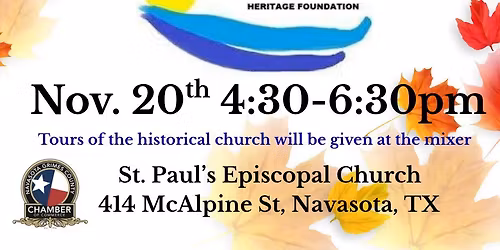 After Hours Mixer hosted by: Two Rivers Heritage Foundation