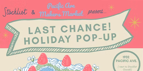 Last Chance Holiday Pop Up