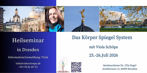 Heilseminar in Dresden