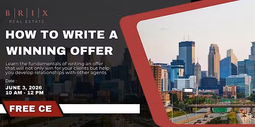 FREE CE - How to Write a Winning Offer