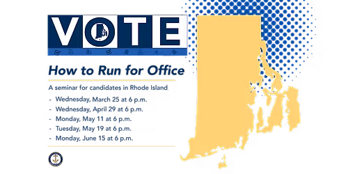 How to Run for Office | Seminar - 5\/19