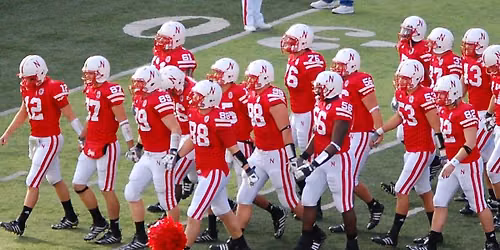 North Dakota Fighting Hawks at Nebraska Cornhuskers Football at Nebraska Memorial Stadium