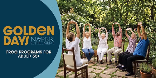 Outdoor Chair Yoga at Naper Settlement\u2014FREE for Adults 55+
