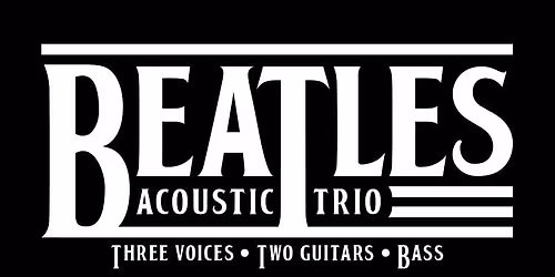 BEATLES ACOUSTIC TRIO:KINROSS BACKSTAGE AT THE GREEN