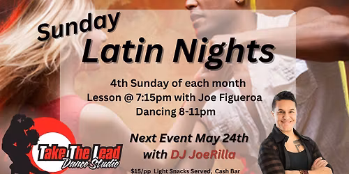Sunday Latin Night at Take The Lead