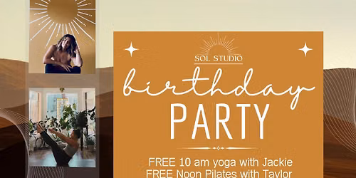 Sol Turns One!\u2600\ufe0f
