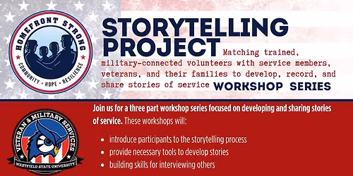 HFS Storytelling Workshop Series: Workshop Session #1 - Telling Your Story