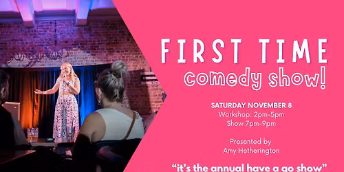 Darwin First Time Comedy Workshop