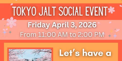Tokyo JALT Social Event: Let's Have a Picnic in Yoyogi Park