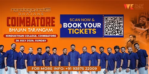 Nandagovindam Bhajans - Bhajan Tarangam | Coimbatore