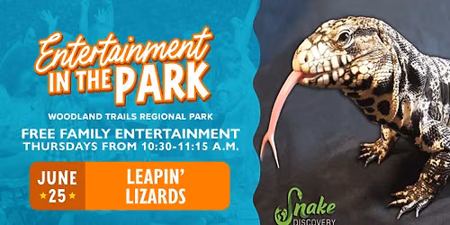 Leapin' Lizards | Entertainment in the Park