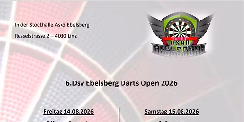 6. Dsv Ebelsberg Darts Open 2026