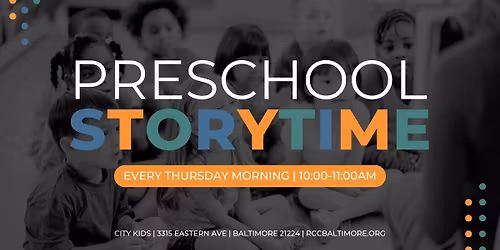Preschool Storytime