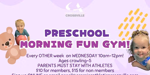 Preschool Morning FUN GYM