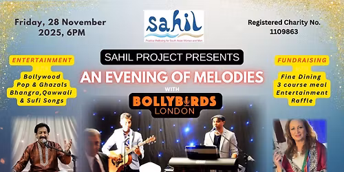 Sahil Project Proudly Present\u2019s An Evening of Melodies Event!
