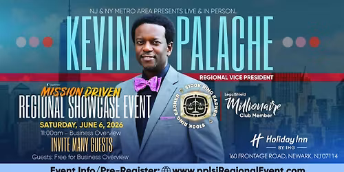 REGIONAL EVENT w\/ Mr. KEVIN PALACHE