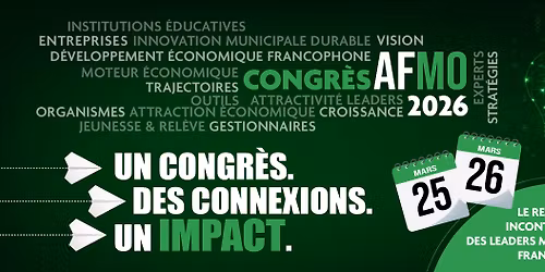 Congr\u00e8s annuel 2026