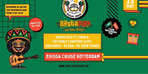 One Love Reggae Cruise x Rastaplas in the City