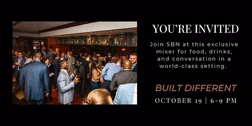 The Sports & Business Networking Mixer: Built Different