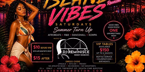 ISLAND VIBES \u20144th of July weekend