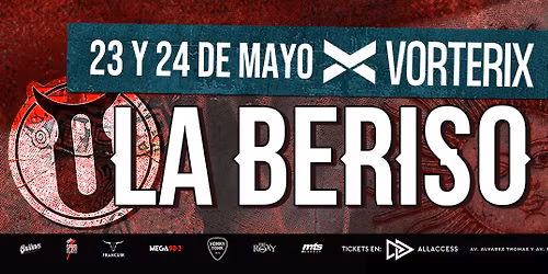 La Beriso en el Teatro Vorterix (23 y 24 de Mayo)