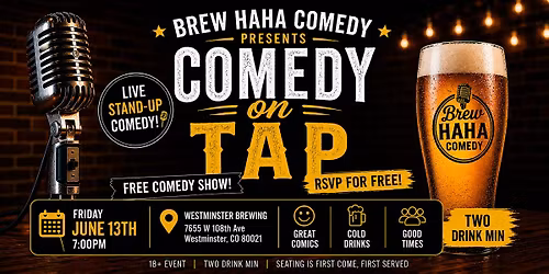 Brew HAHA Comedy Presents