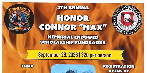4th Annual Honnor Connor Memorial Endowed Scholarship Fundraiser