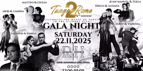 Tango TO Rome 6th- Gala Nignt - Lo Que Vendra- SuperSabino-Shows