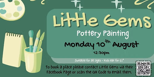 Little Gems Pottery Painting