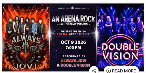 Almost Jovi and Double Vision - An Arena Rock Hall of Fame Evening at Mishler Theatre