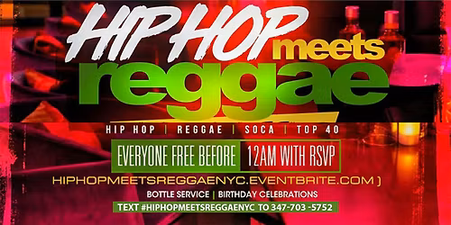 Hip Hop Meets Reggae in Queens (Big Room Saturdays)